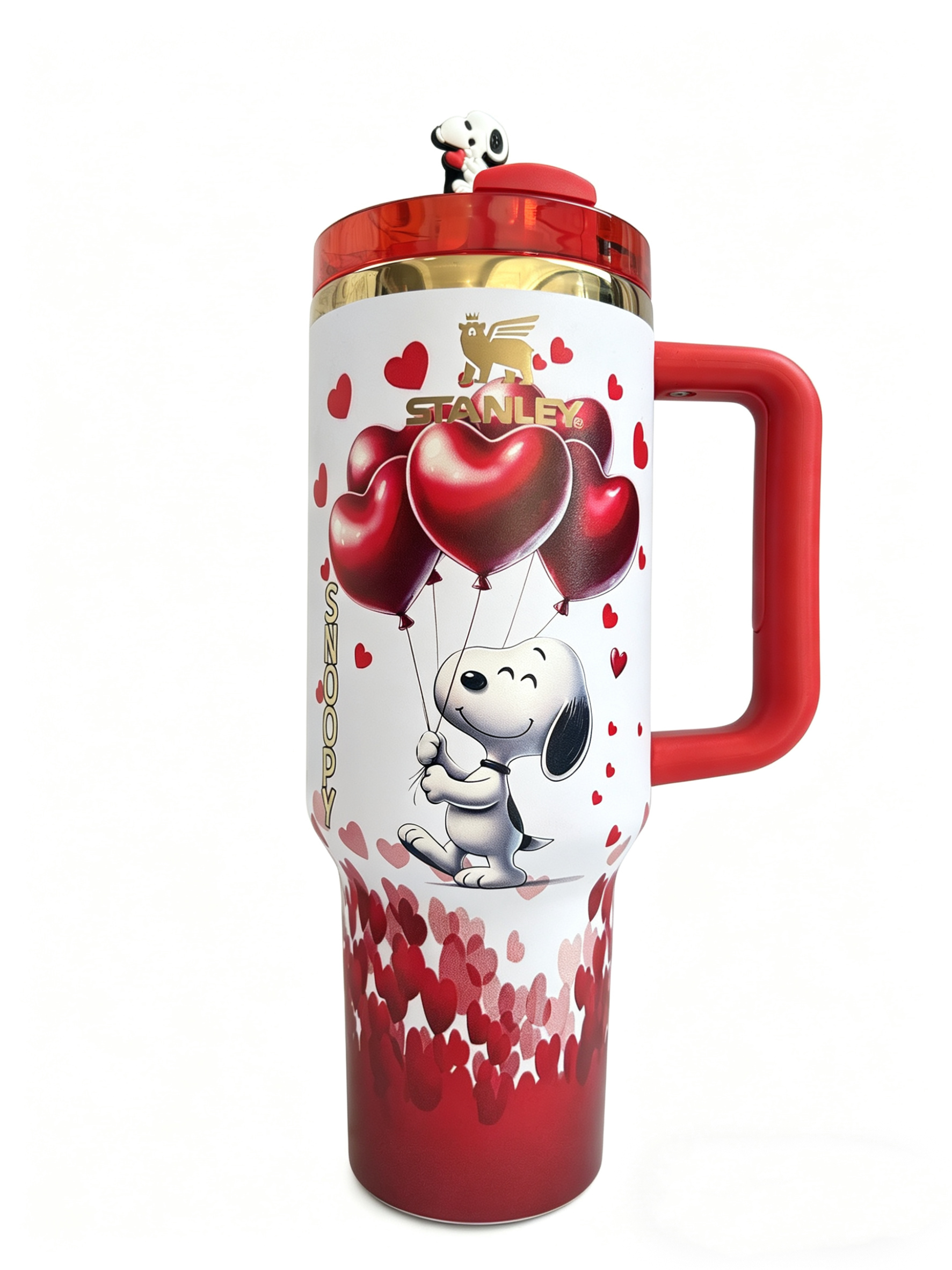 Stanley x Snoopy Cute Hearts Tumbler – Limited Edition