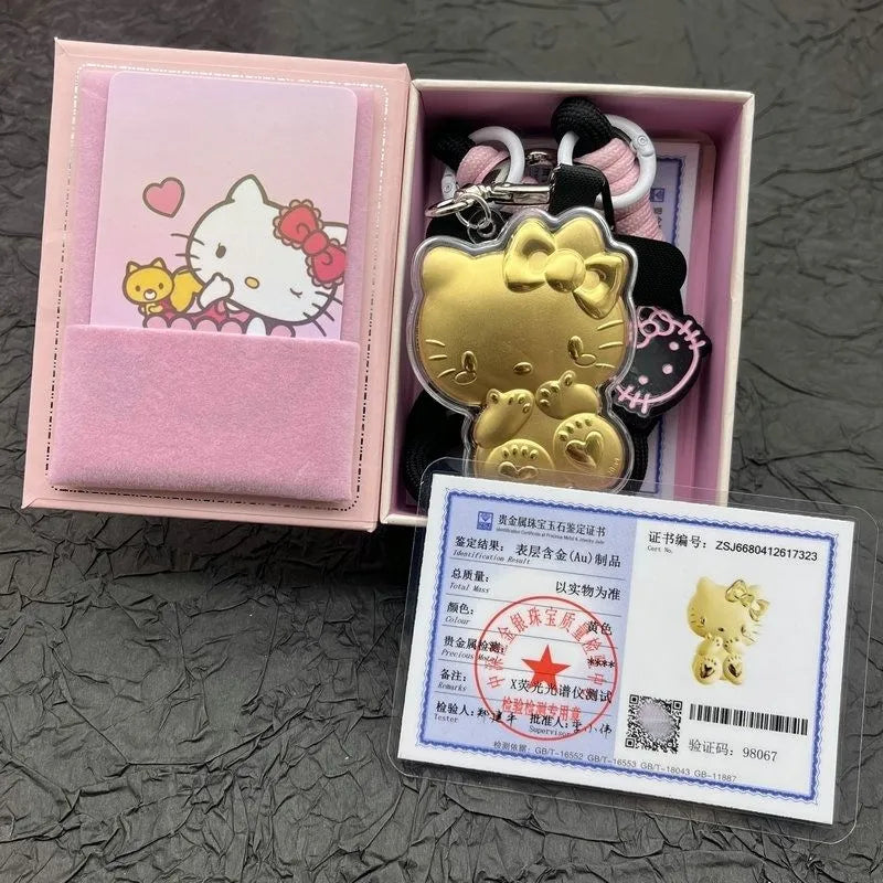✦HelloKitty Gold Charm