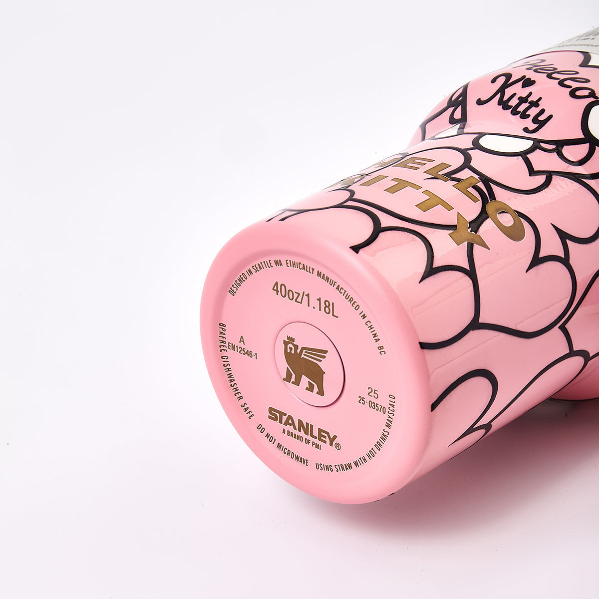Stanley x Hello Kitty Sweet Hearts Glitter Tumbler-pink [Limited Edition]