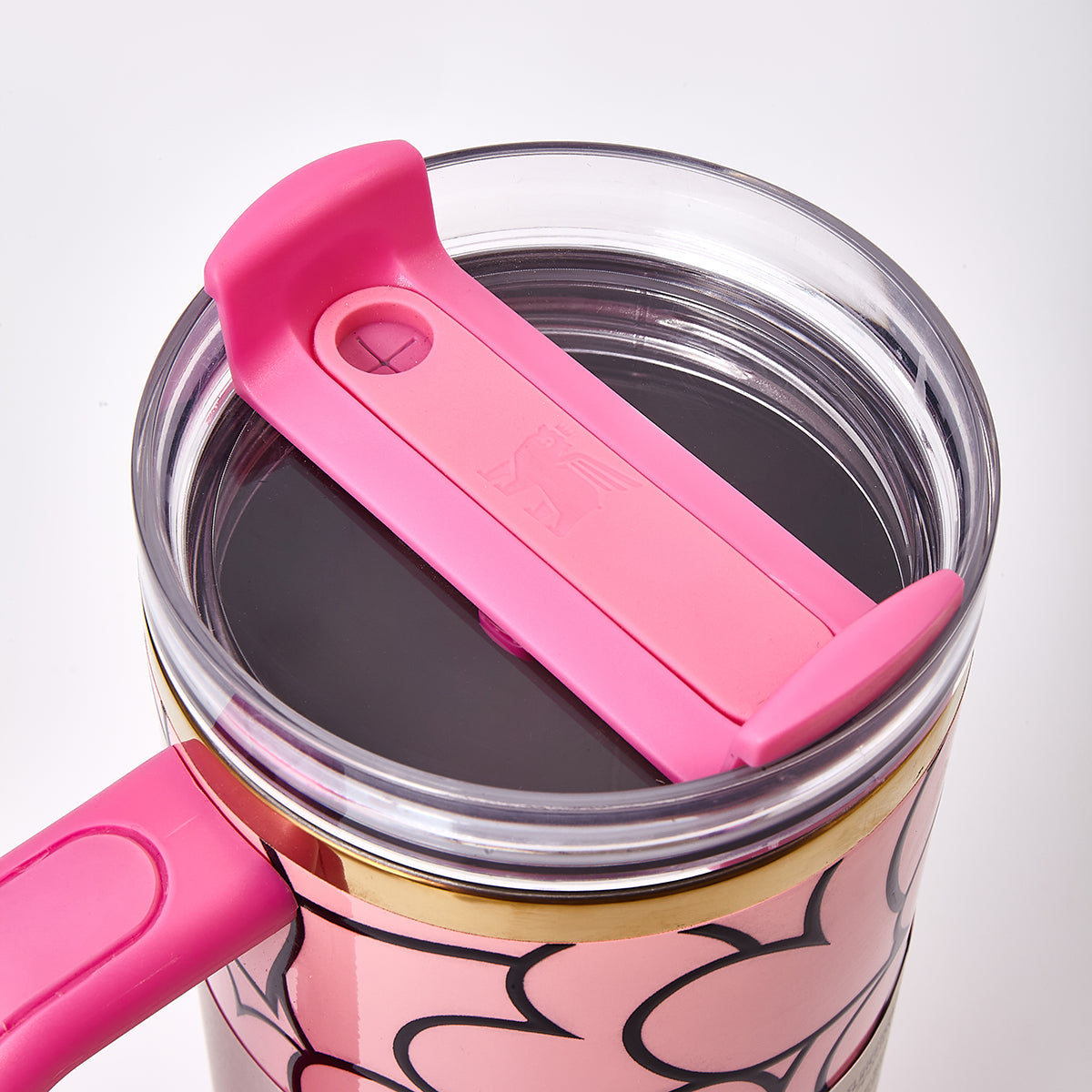 Stanley x Hello Kitty Sweet Hearts Glitter Tumbler-pink [Limited Edition]