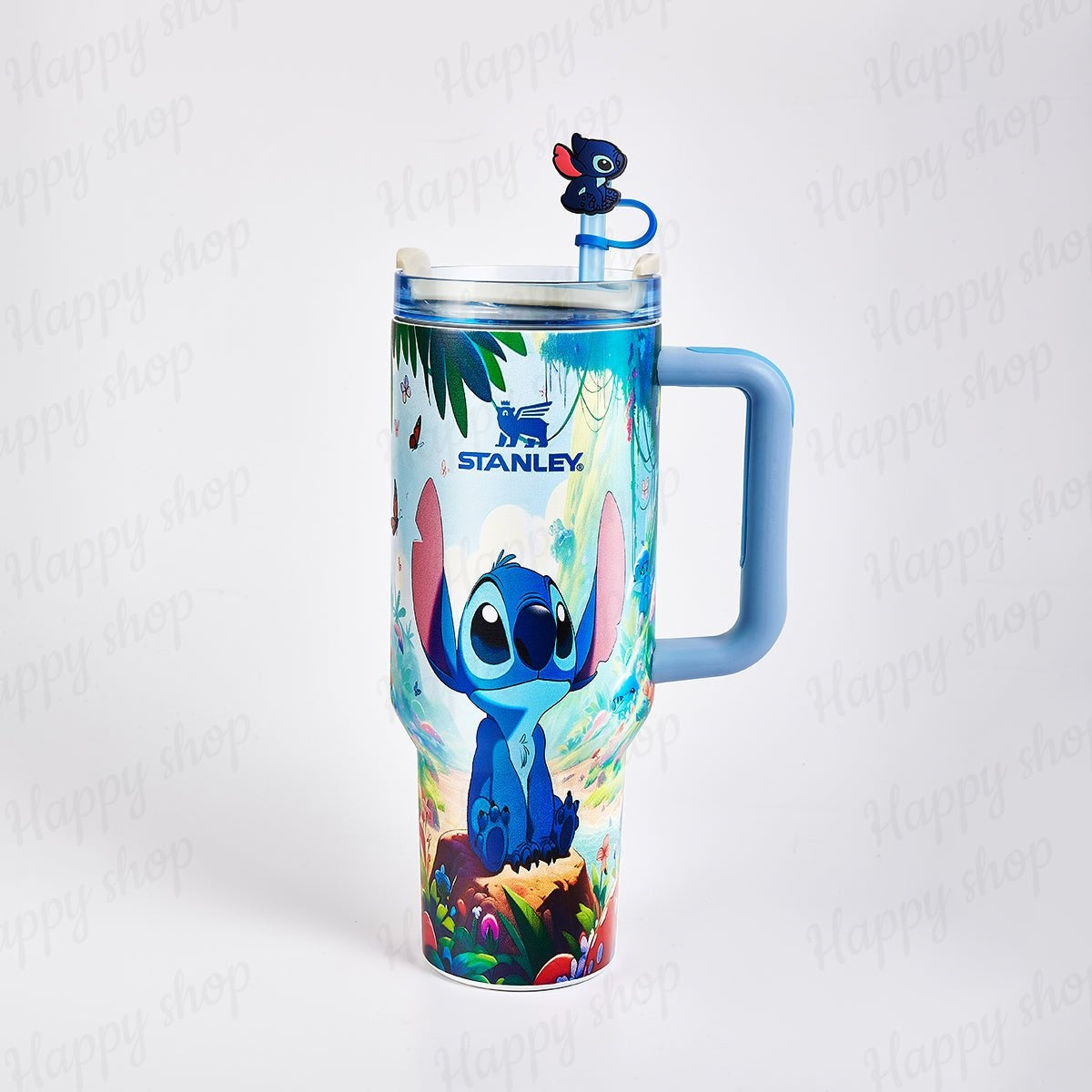 Stanley x Stitch Limited Edition Luminous Tumbler Blue Quencher
