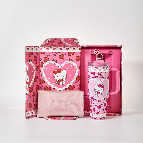 Stanley x Hello Kitty Sweet Hearts Luminous Tumbler-Pink - Limited Edition