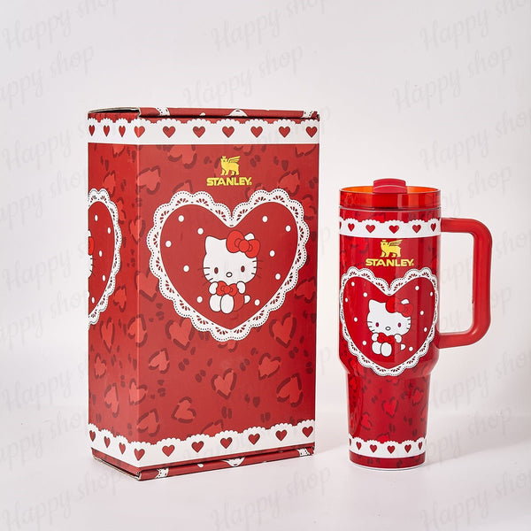 Stanley x Hello Kitty Sweet Hearts Luminous Tumbler-Red - Limited Edition