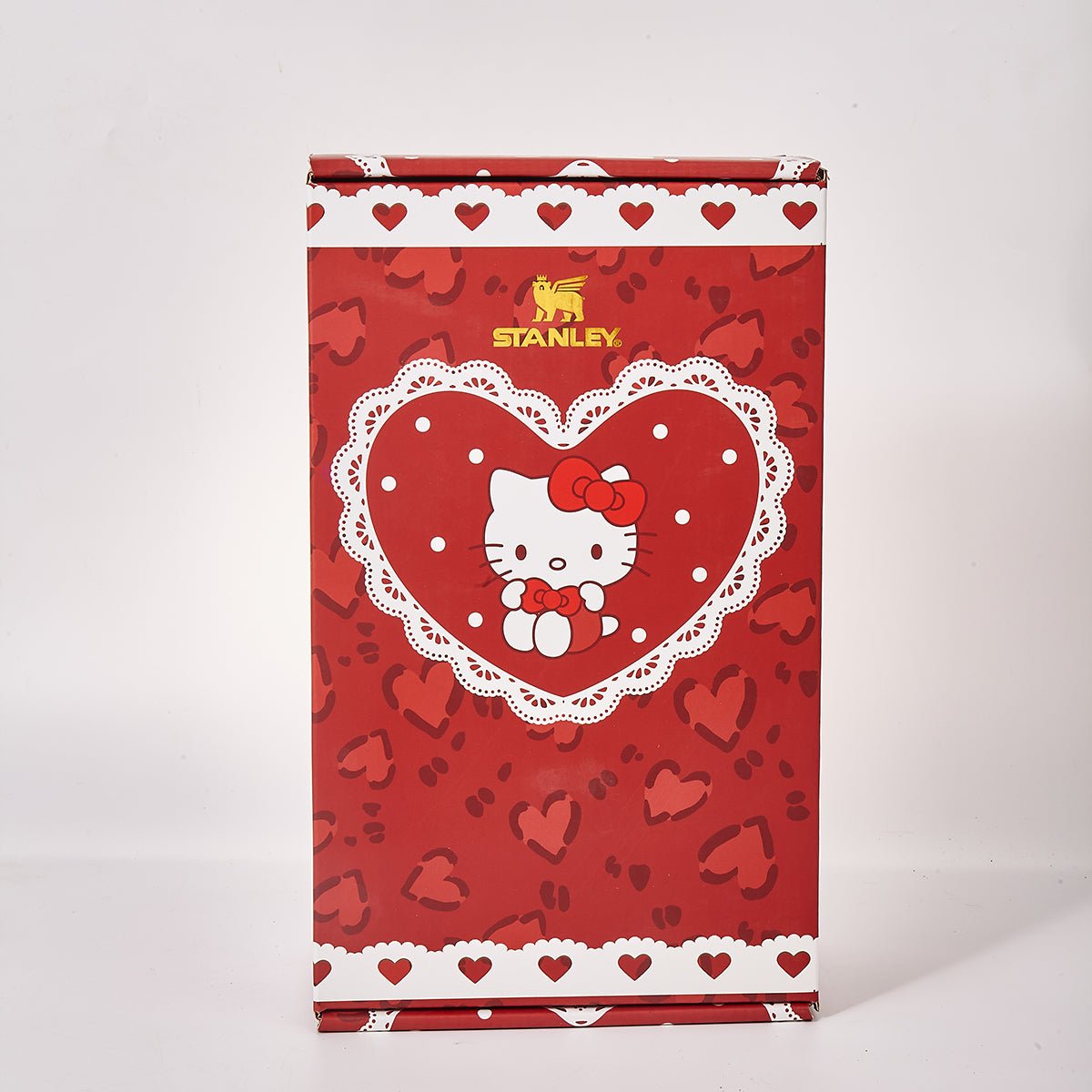 Stanley x Hello Kitty Sweet Hearts Glitter Tumbler-Red [Limited Edition]
