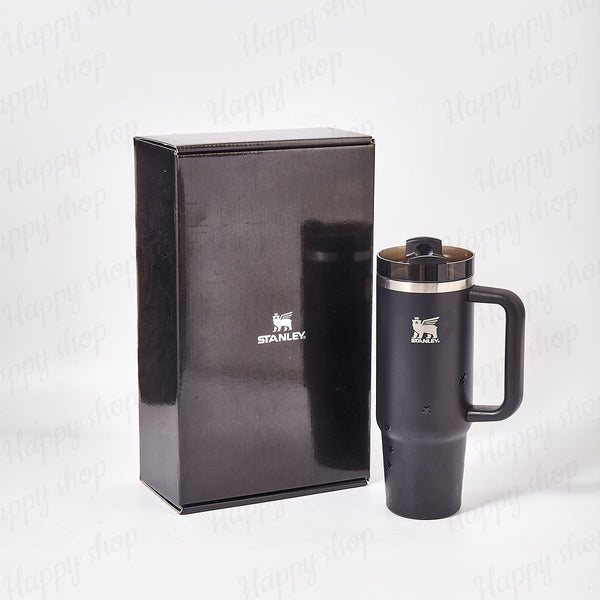 Stanley x JENNIE Midnight Bloom Luxe Quencher Tumbler – Black Limited Edition