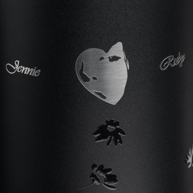 Stanley x JENNIE Midnight Bloom Luxe Quencher Tumbler – Black Limited Edition