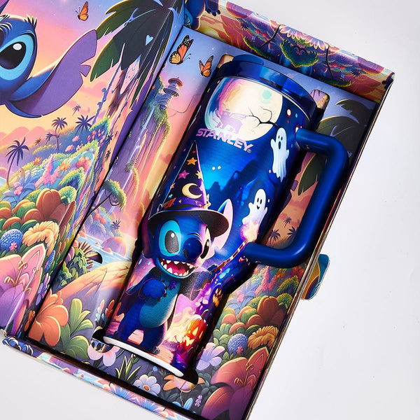Stanley x Stitch Limited Edition Luminous Tumbler Sapphire Quencher