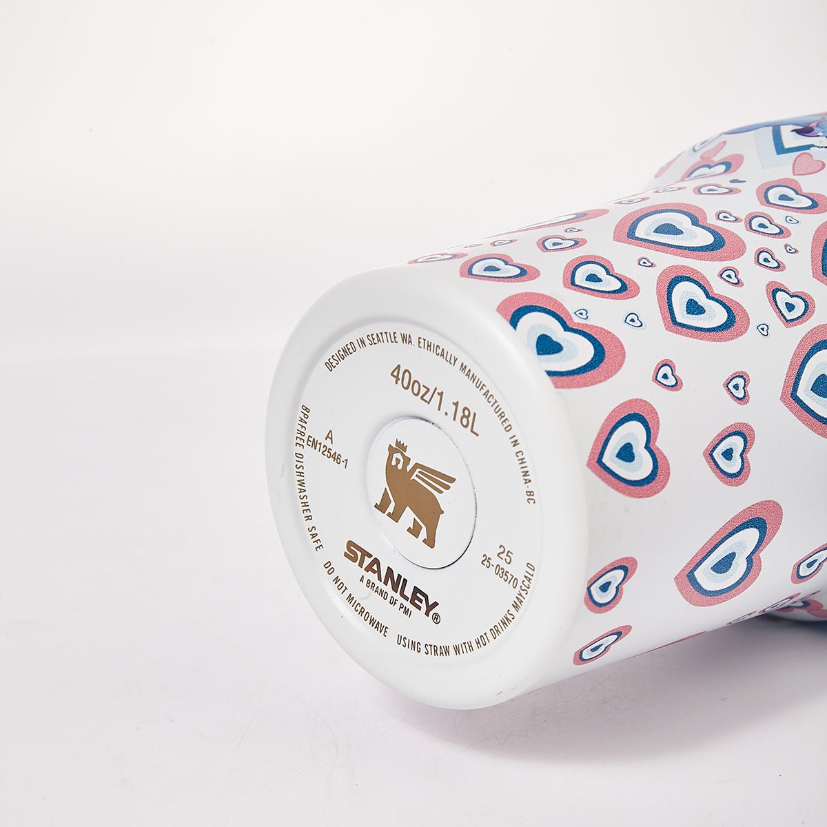 Stanley x Stitch Cute Hearts Tumbler – Limited Edition