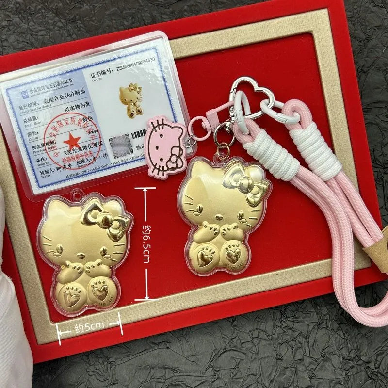 ✦HelloKitty Gold Charm